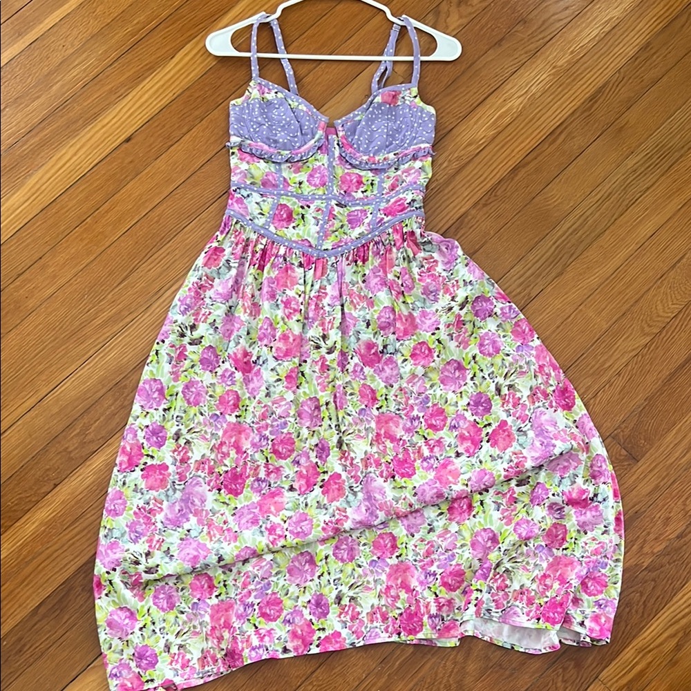 Floral Spaghetti Strap Dress
